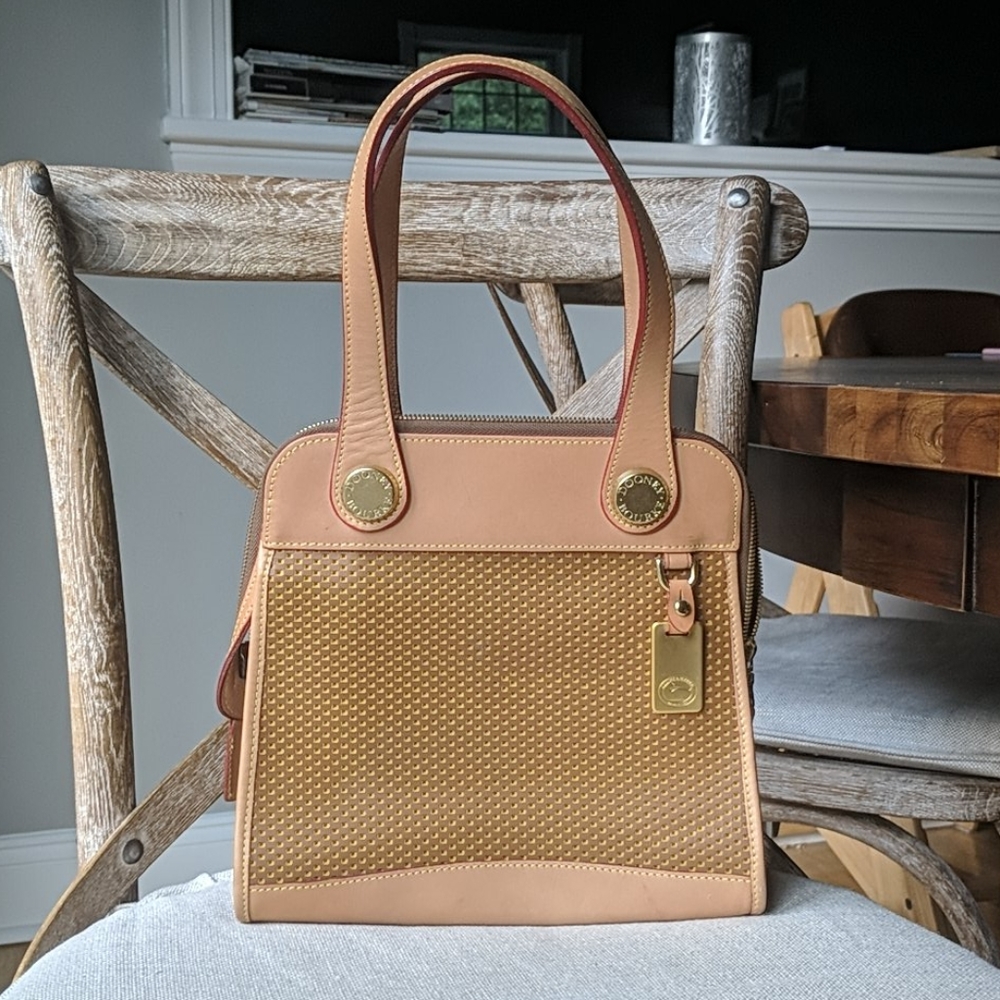 Vintage Dooney and Bourke Leather Cabriolet Purse